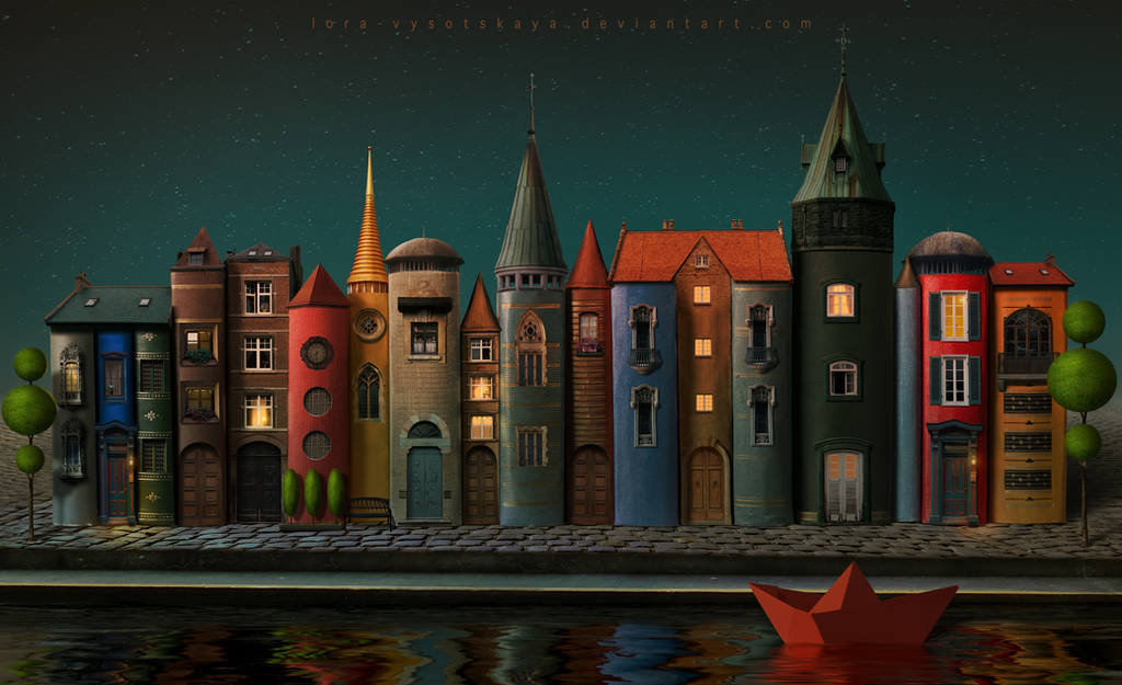 Booksburg by Lora-Vysotskaya