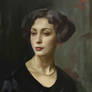 Portrait Of A Lady In Black