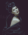 Black Queen by Lora-Vysotskaya