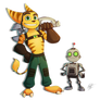 Ratchet and Clank + speedpaint