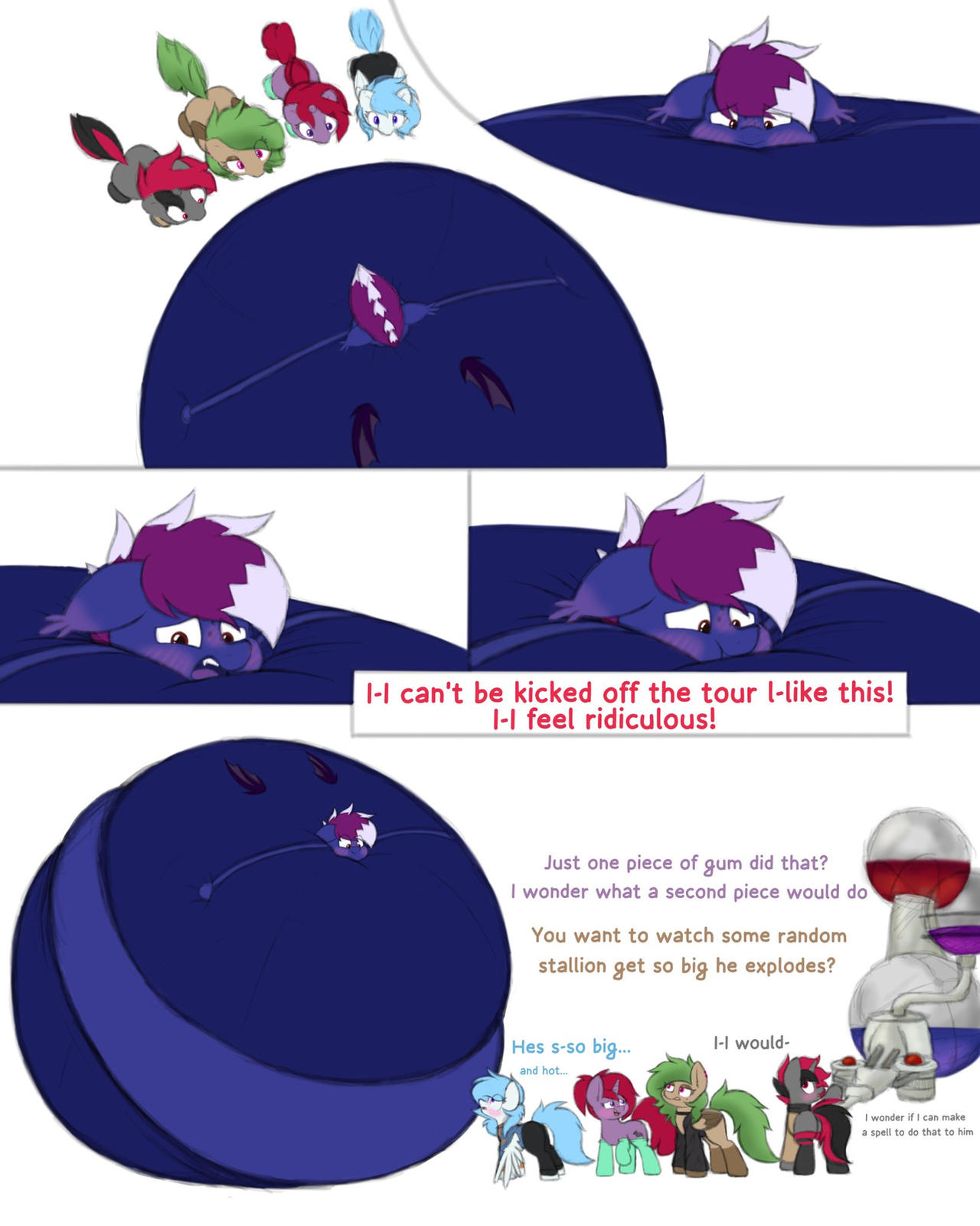 Bat Fizz Inflation Aaaaaa the bat blueberry inflation (5/7) by amigodoctor on DeviantArt