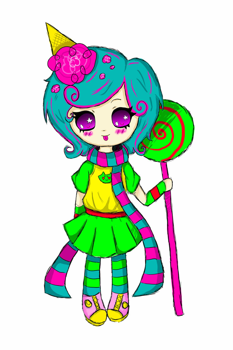 Chibi trickster Roxy