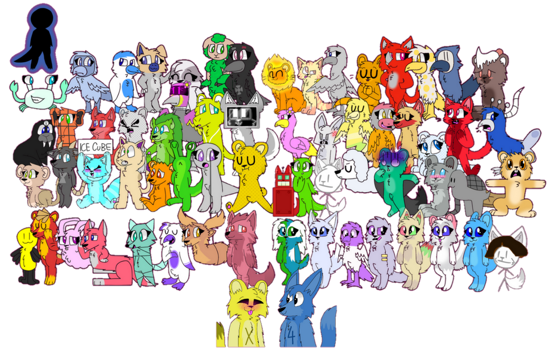 BATTLE FOR BFDI ANIMALS AU OF FURRY PNG by COMPUTEREVELYNFLIXYT on ...