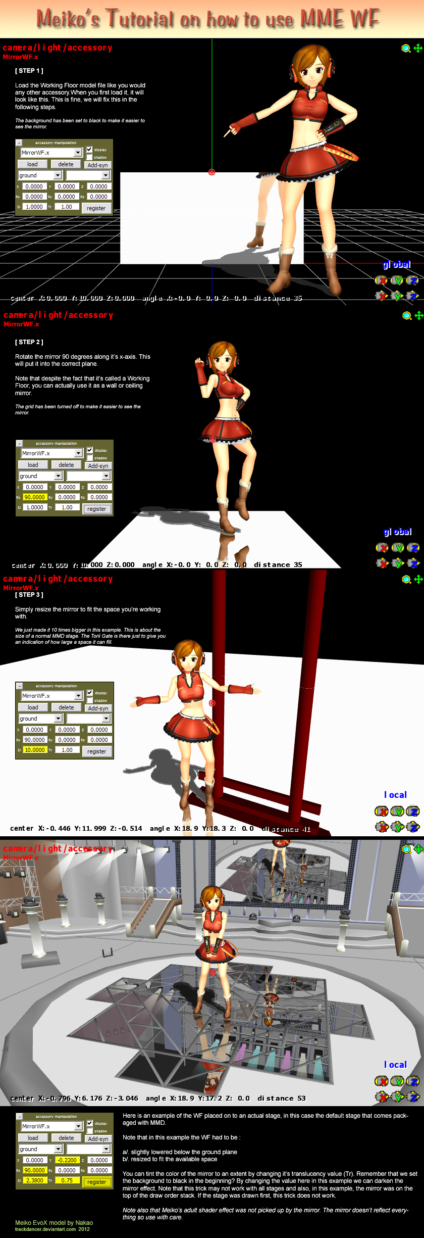 Mmd Tutorial MMD Tutorial - Working Floor by Trackdancer on DeviantArt