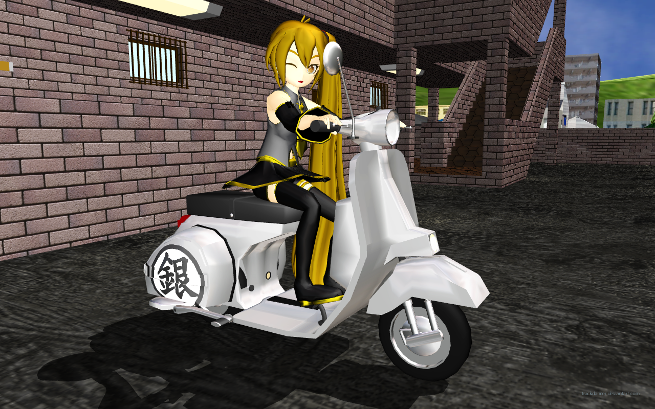 MMD Neru's Vespa