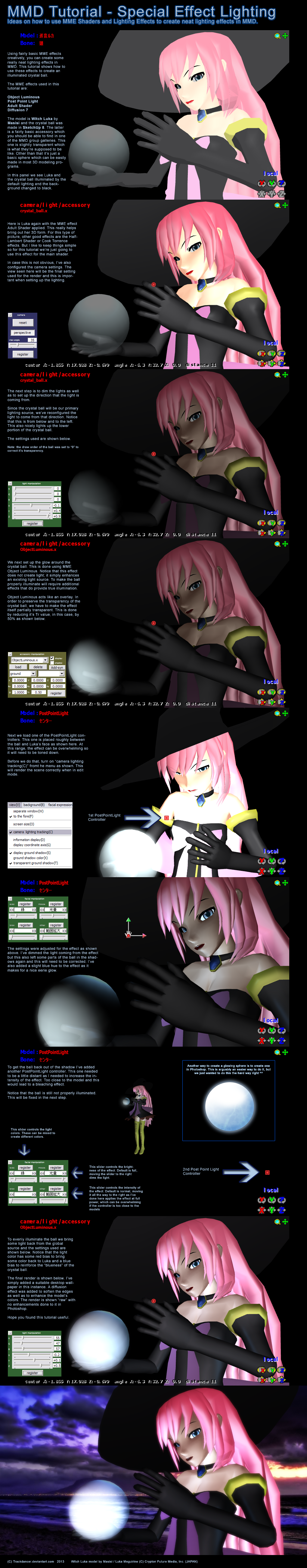 MMD Tutorial Special Lighting Effects