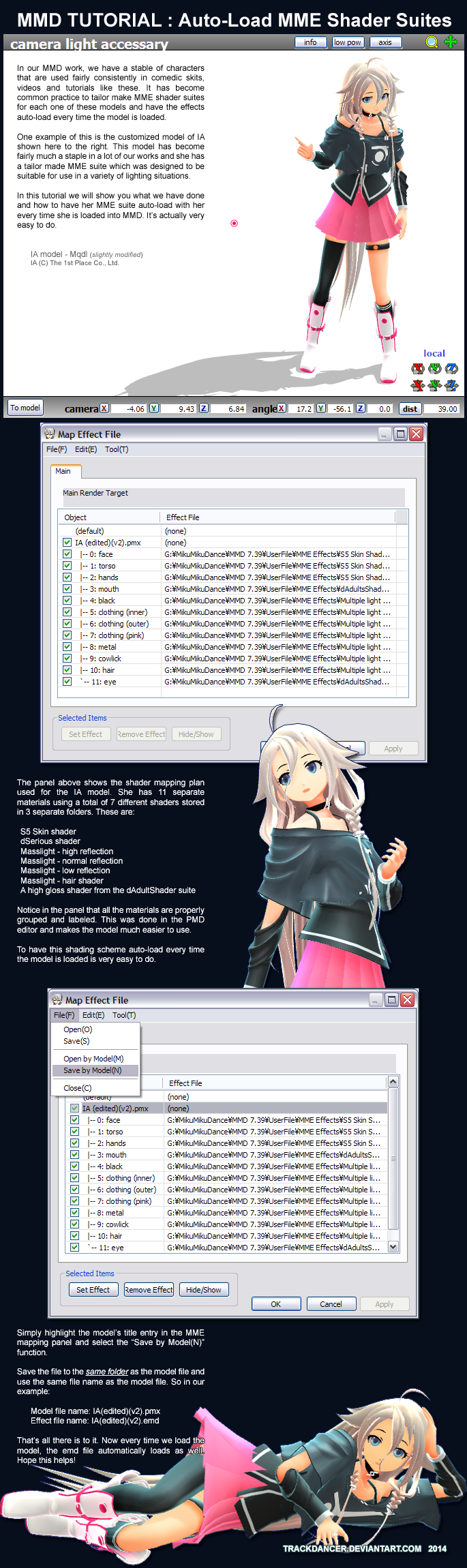 Mmd Tutorial MMD TUTORIAL - MME Presets by Trackdancer on DeviantArt