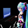 MMD Chibi Miku's Stage Sound Equalizer