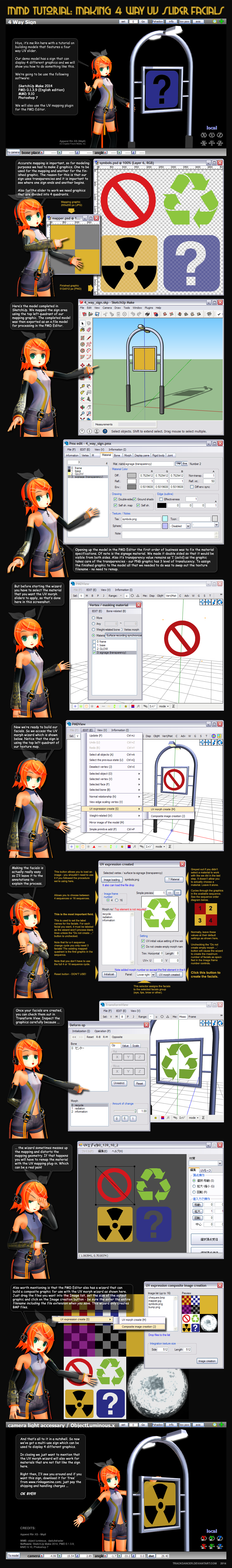 PMD Tutorial - making 4 way UV slider