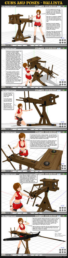 MMD Guns+Poses - Ballista