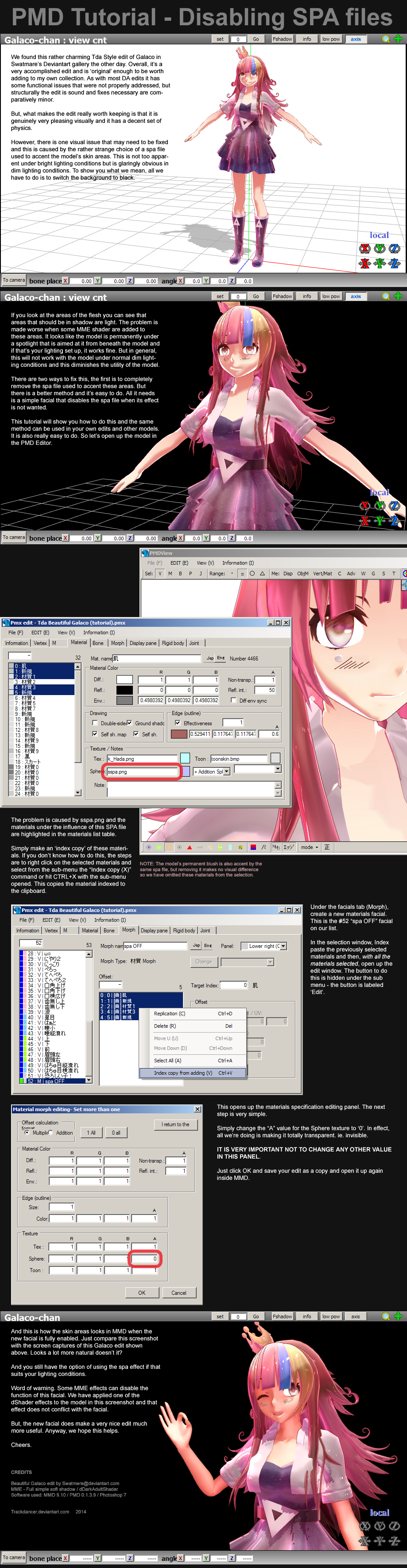 Mmd Tutorial MMD Tutorial - SPA Control Facial by Trackdancer on DeviantArt