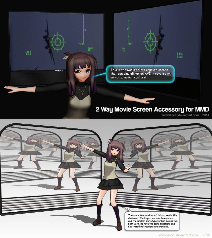 MMD 2 Way Movie Screen by Trackdancer on DeviantArt
