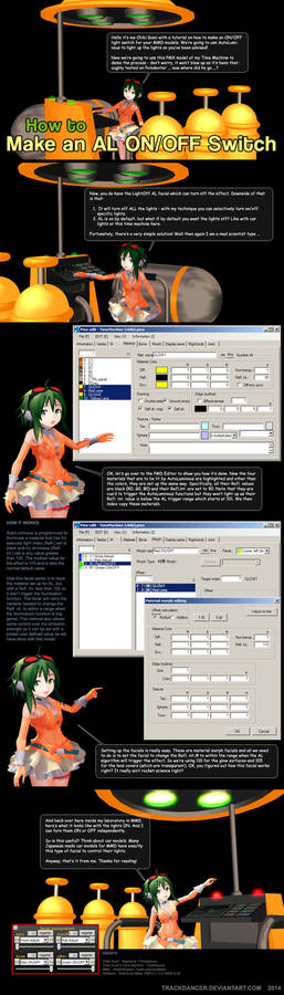 MMD AutoLuminous On/Off Switch