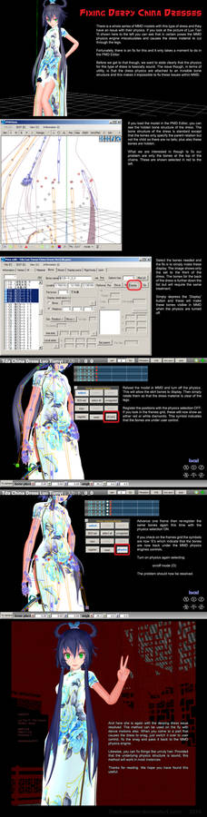MMD Fixing Derpy Cheongsams