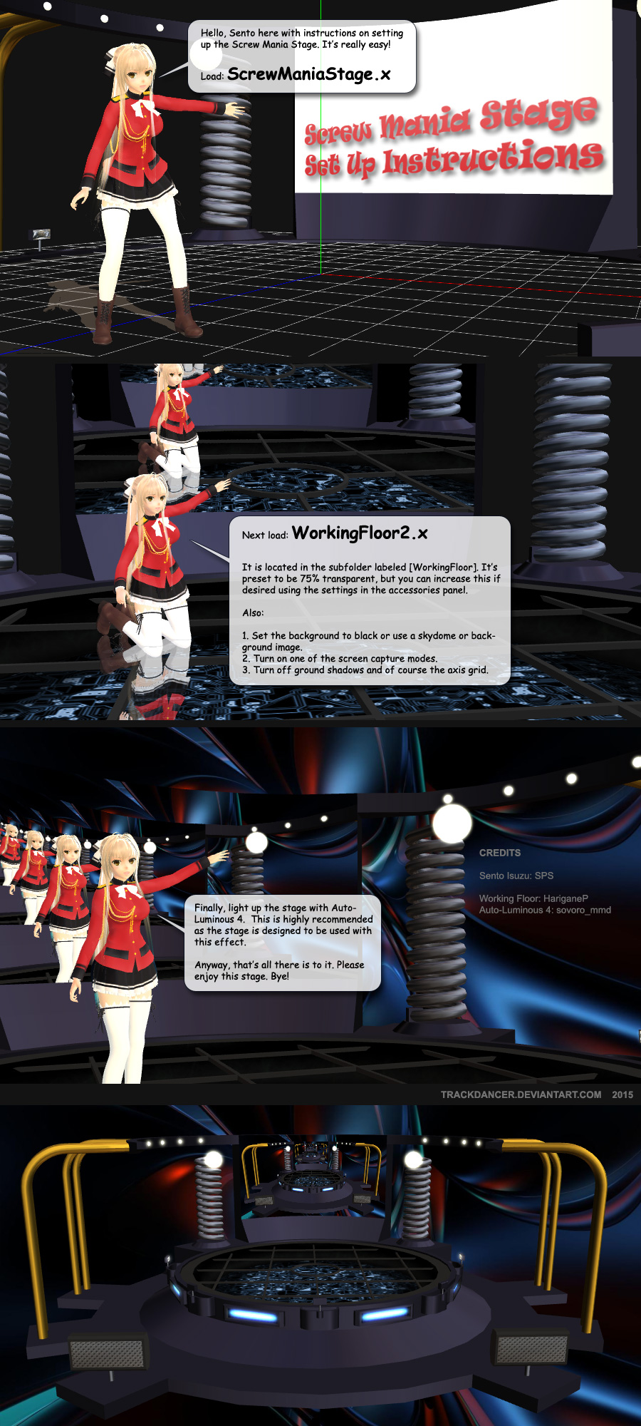 MMD Screw Mania Stage Instructions