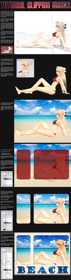 Tutorial Photoshop Clipping Masks