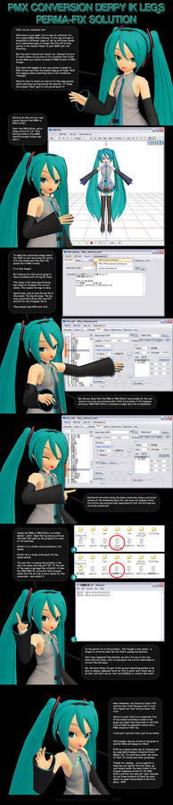 MMD Tutorial Derpy IK Legs Perma-Fix