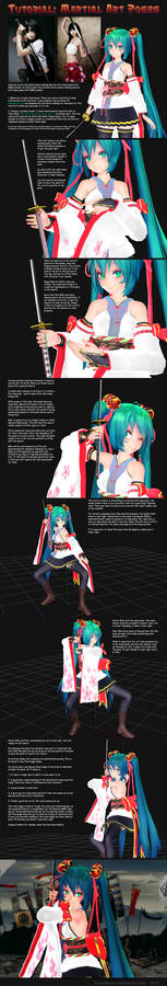 MMD Tutorial Martial Arts Poses