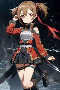 Silica (SAO) gets the new bimbo title, 1/10 