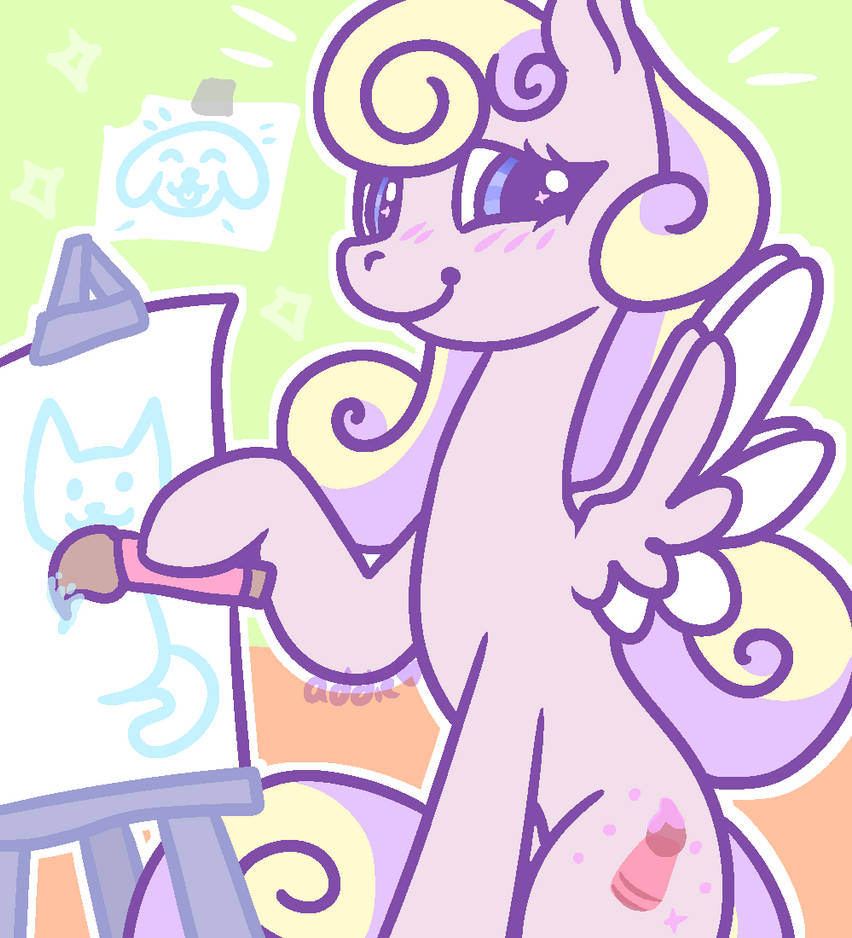 She's Draw Me She's drawing!! by adevoire on DeviantArt