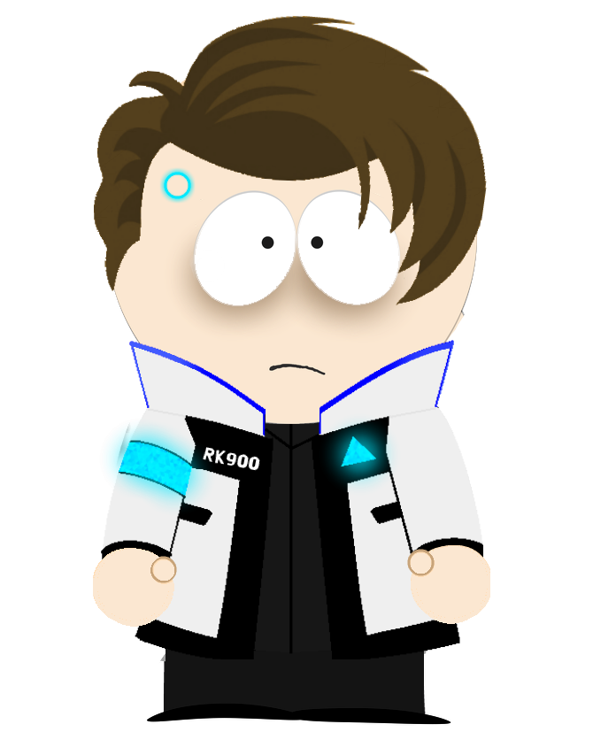 Detroit Become Human, RK900/Nines South Park Style by MattThyAndroid on ...