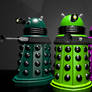 Colorful Daleks