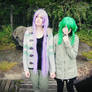 Gumi and Gakupo -  A walk in the woods