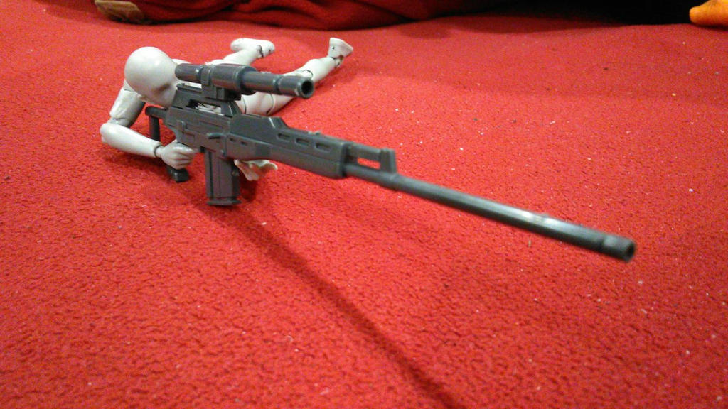 Ridiculously Long Rifle is Ridiculous by FiguartFan on DeviantArt