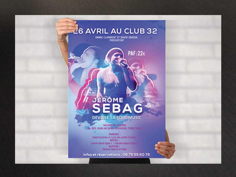 Singer Add Poster singer flyer - poster by nbdesign44 on DeviantArt