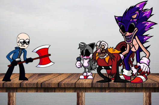 Fnf Starved Eggman Sonic Exe - Discover & Share GIFs