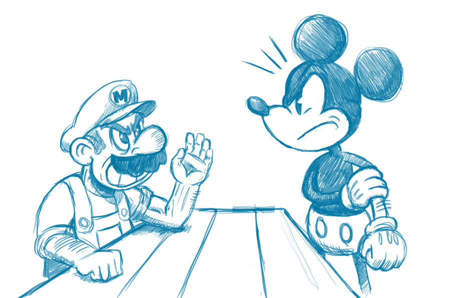 Mario vs Mickey