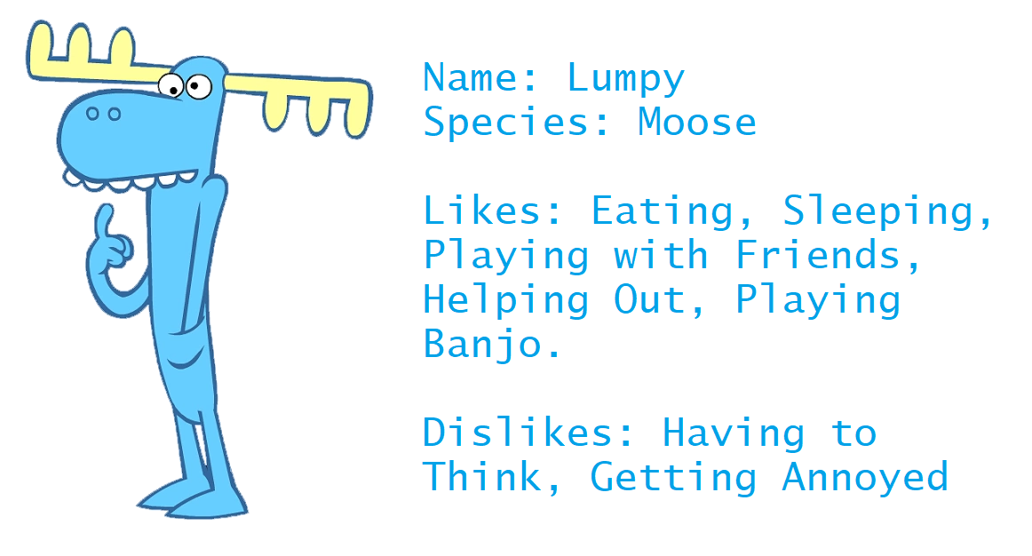 Lumpy Bio by TwisterthePsychoWolf on DeviantArt