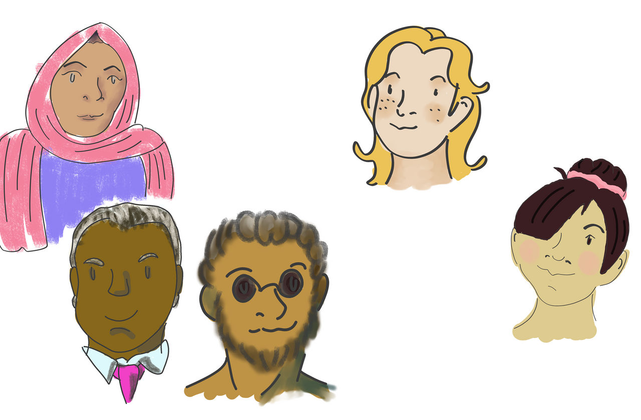 Random faces by nekokolove on DeviantArt