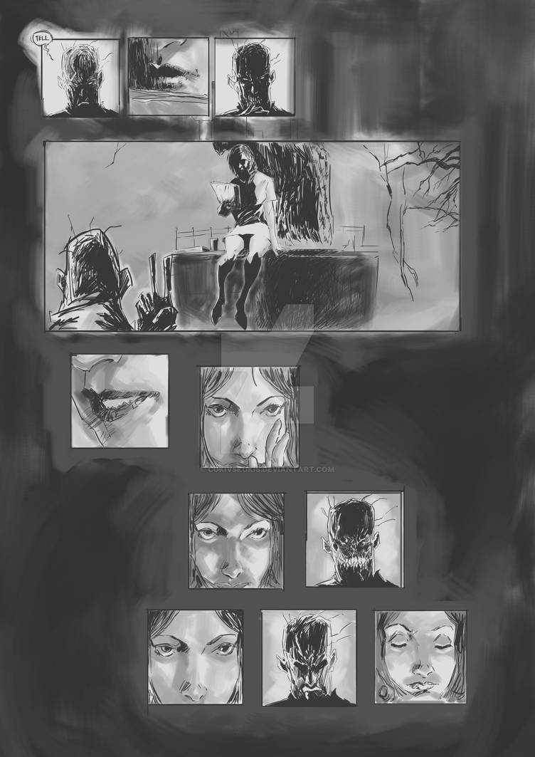 comic panel layout exercises 2 by cukivskukis on DeviantArt