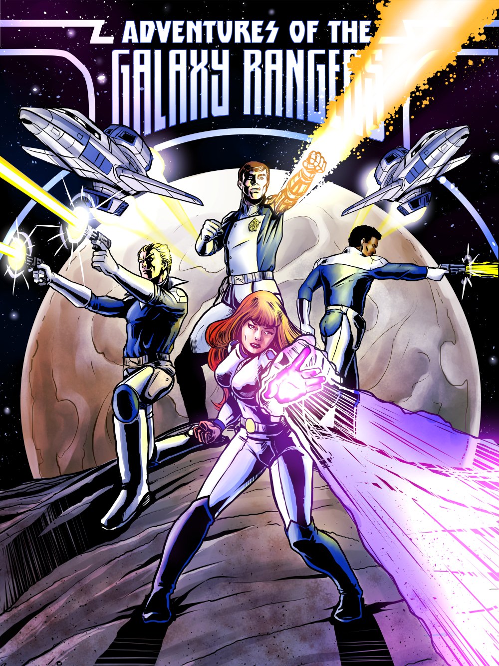 Galaxy Ranger R Galaxy Rangers Poster - Final by BlotchComics on DeviantArt