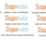 ((SloganMaker))