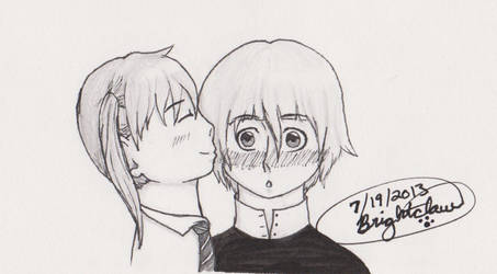 OOC:// Maka x Crona art trade