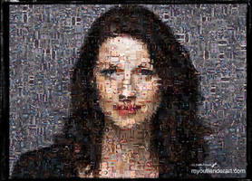 A mosaic of Caitriona Balfe