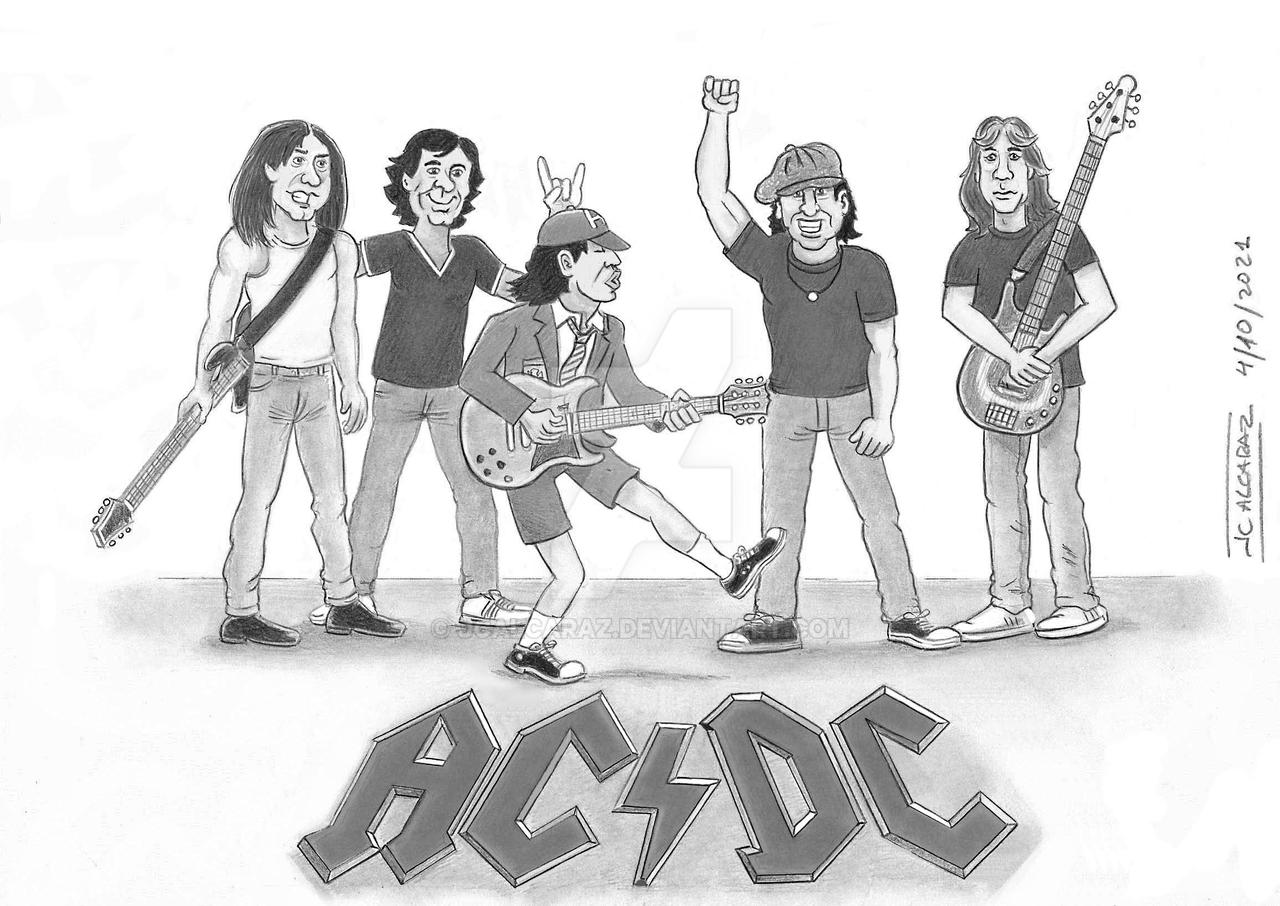 AC/DC by JCalcaraz on DeviantArt