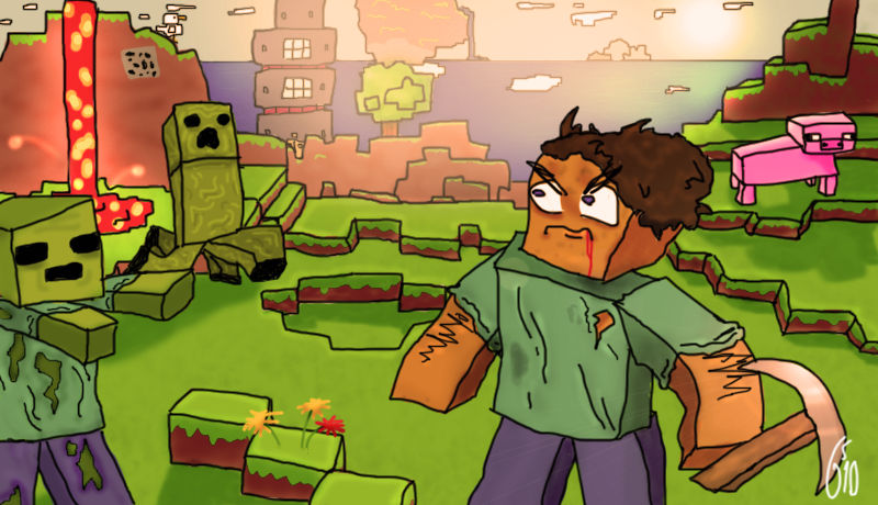 Minecraft Art by GeirSaeterbakken on DeviantArt