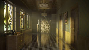 Art Deco Hallway