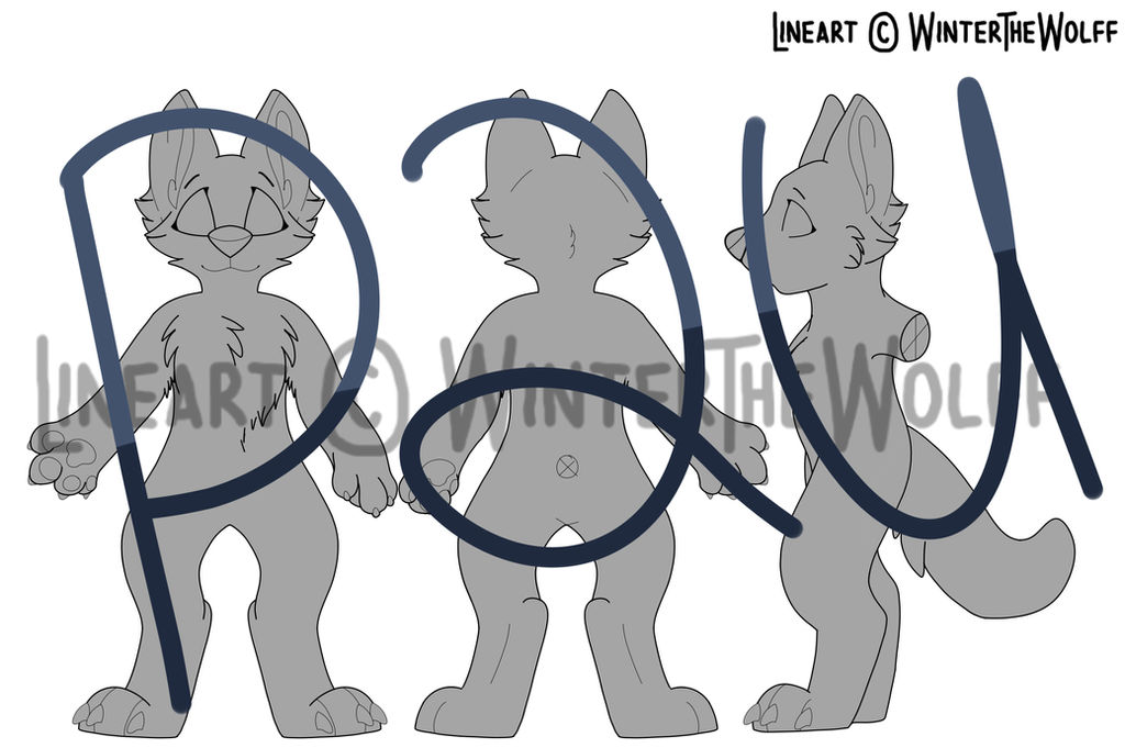 Fursuit Reference SheetP2U by oliverexe on DeviantArt