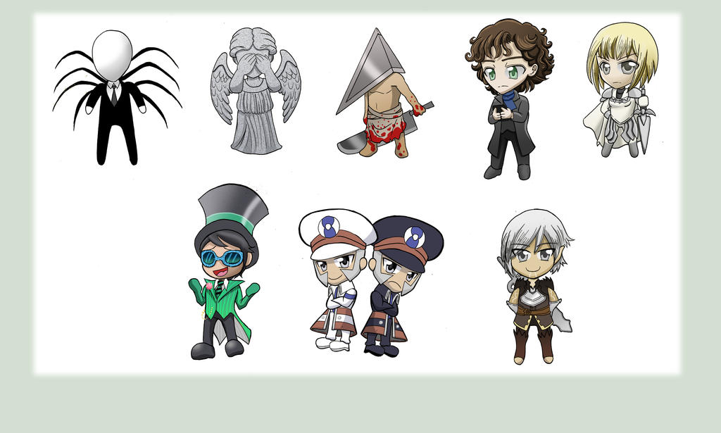 Codex Chibi And Still More Chibis by AlexisRoyce on DeviantArt