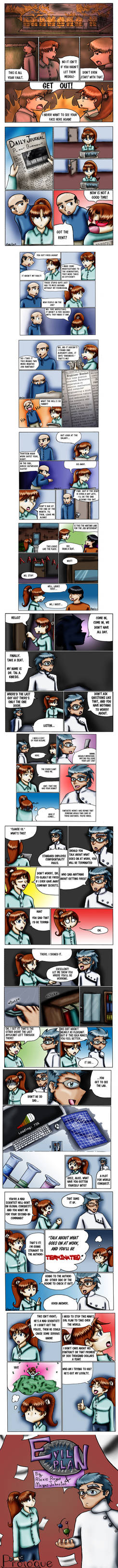 Old Version of Evil Plan Prologue by AlexisRoyce