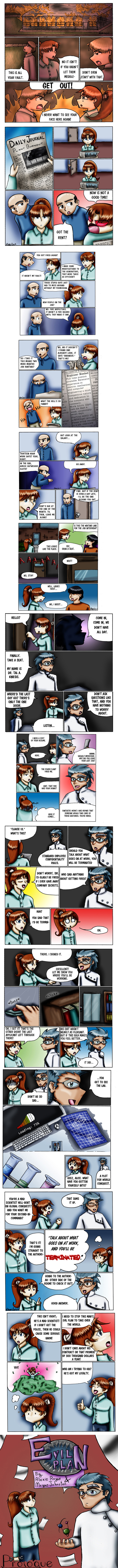 Old Version of Evil Plan Prologue by AlexisRoyce