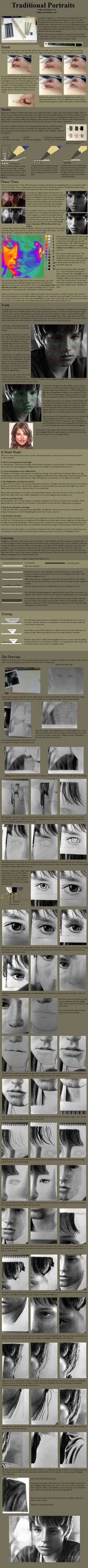Tutorial - Graphite:Portraits by treijim