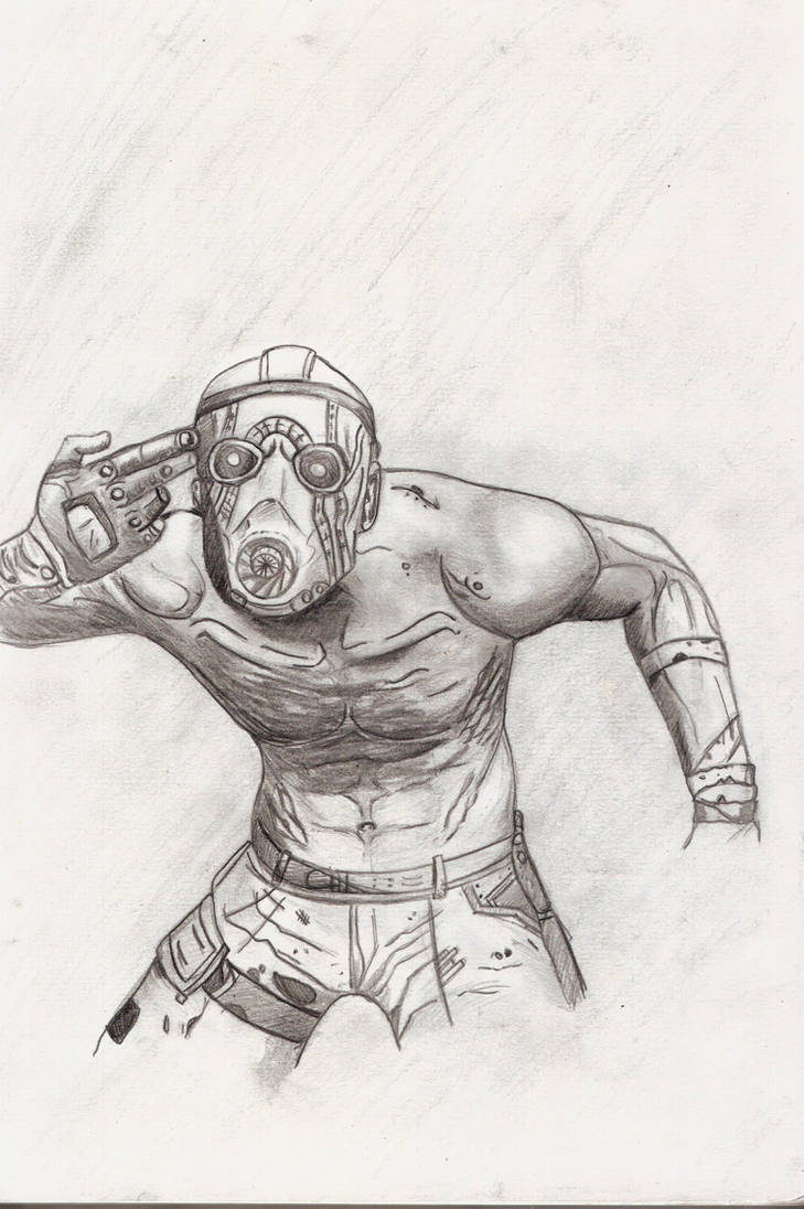 Персонажи из игр карандашом