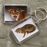 Key Ring - Hissing cat