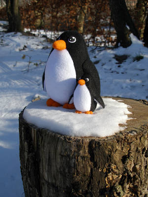 Penguin Plush - I wish I could fly