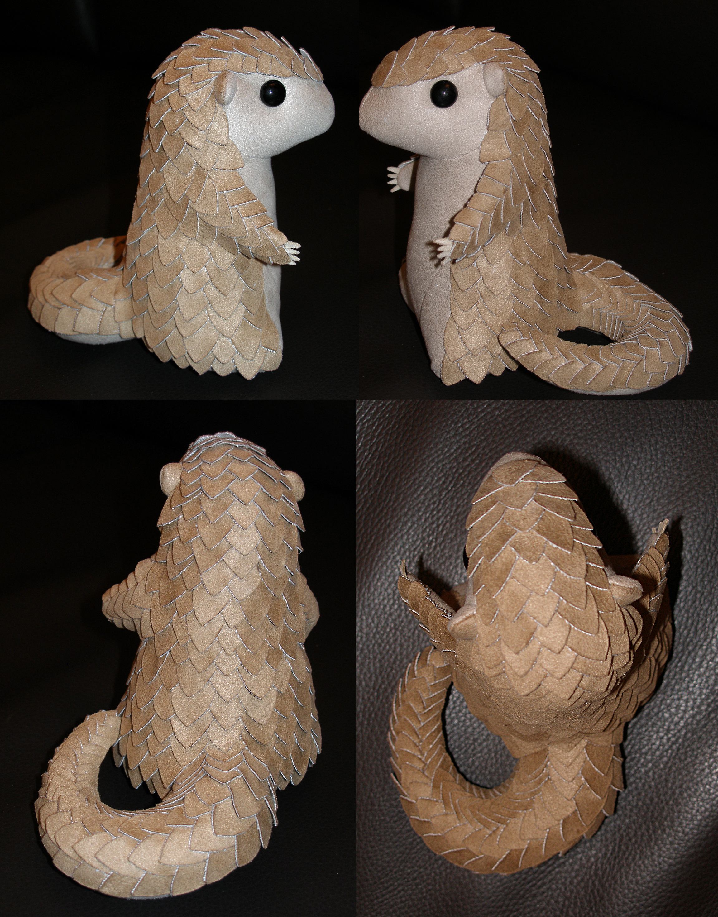 Plush - chibi Pangolin